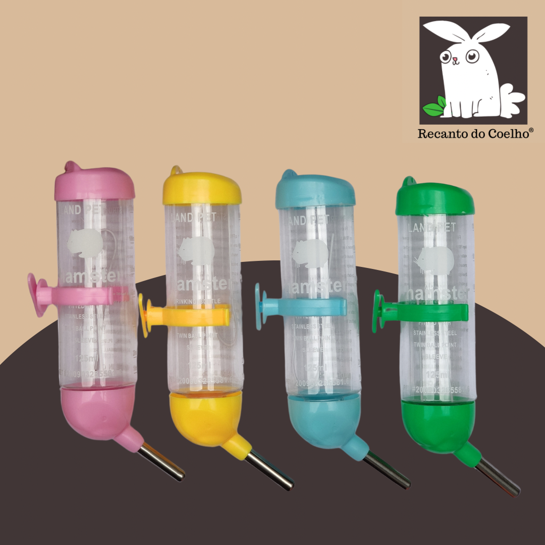 Bebedouro Drinker Para Coelho, Hamster, Porquinho da Índia e Roedores - Imagem 6