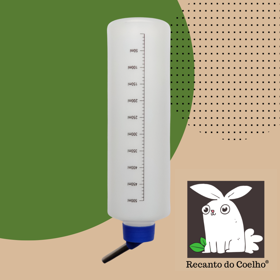 Bebedouro Para Coelho, Porquinho da Índia e Roedores- 500ml - Imagem 2