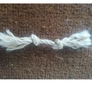 Brinquedo Nó Duplo de Sisal para Roedores