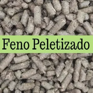 Feno Peletizado Alimento Granulado Para Coelhos e Roedores
