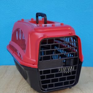 Caixa de Transporte Para Coelho Cachorro Gato N1
