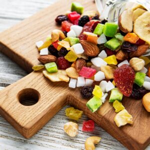 Petisco de Mix de Frutas Desidratadas para Coelhos - 50Gr