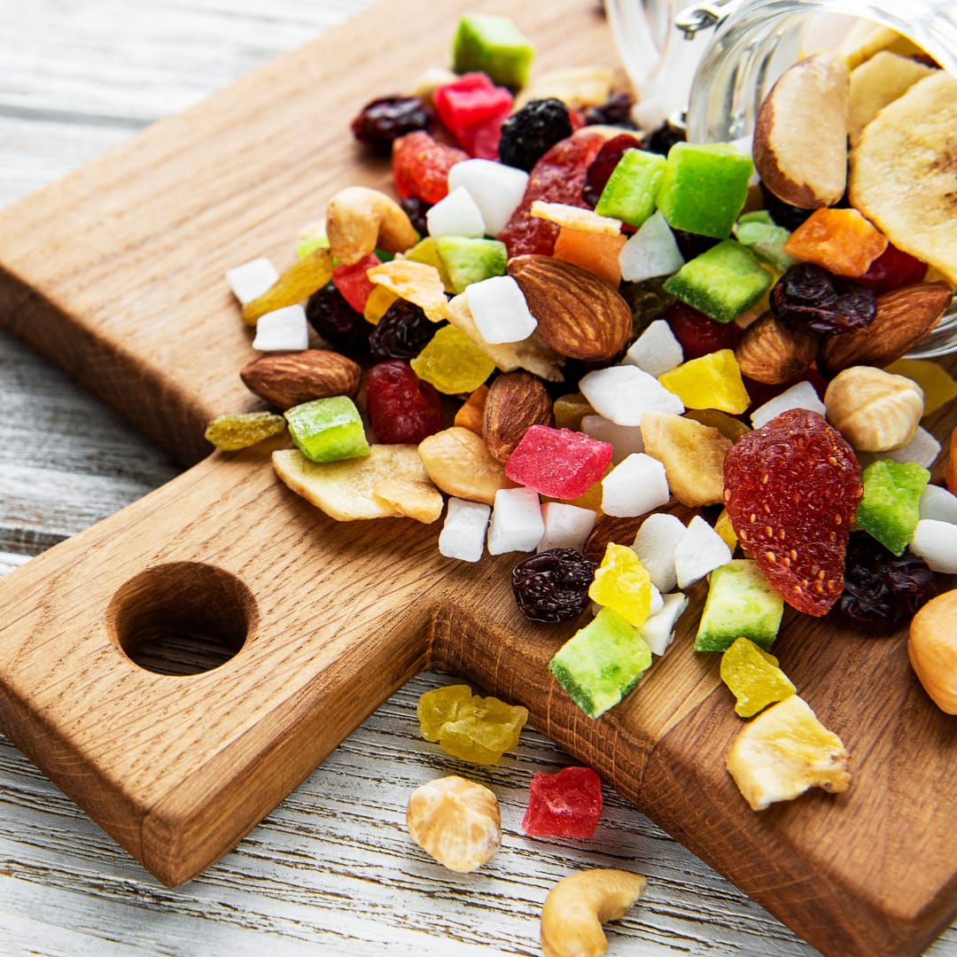 Petisco de Mix de Frutas Desidratadas para Coelhos - 50Gr