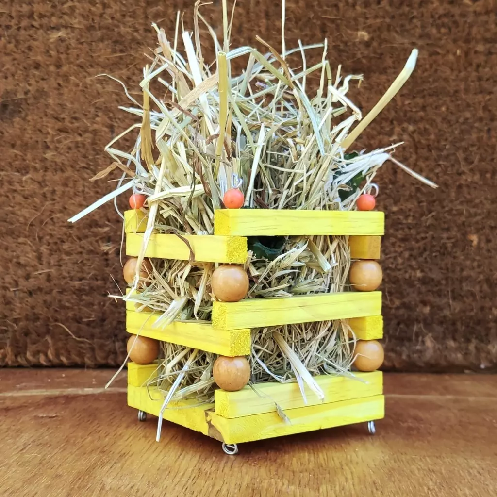 Porta Feno de Pinus - Coelhos e Porquinho da Índia - Imagem 2