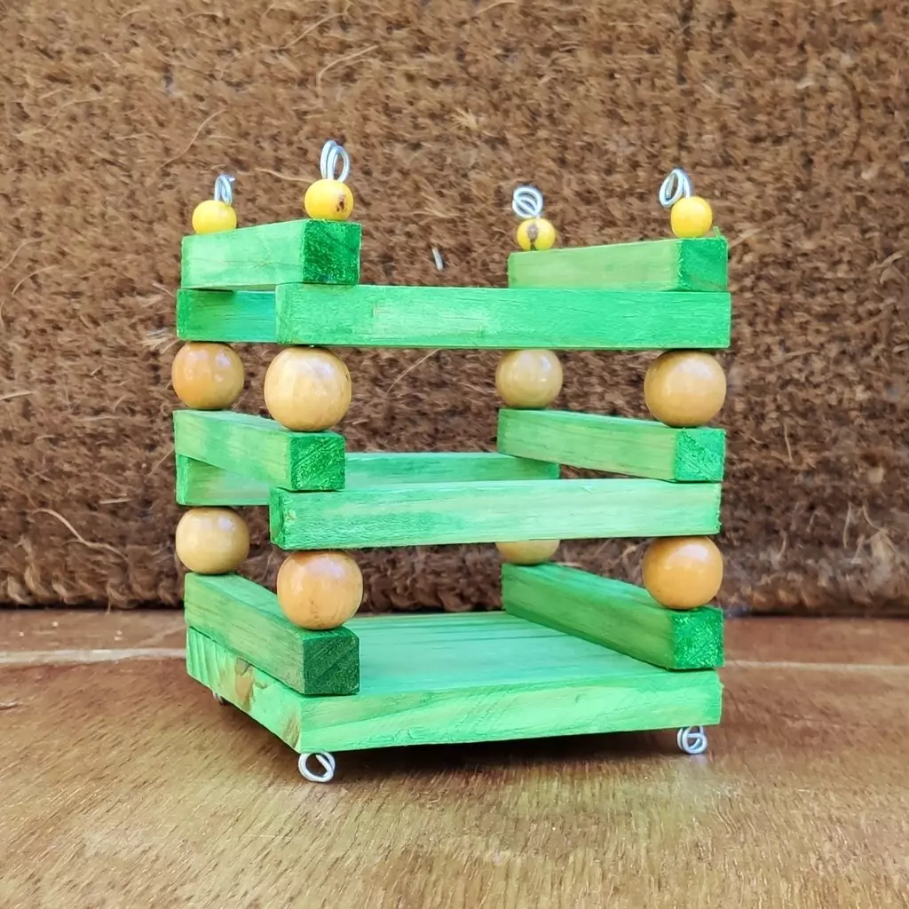 Porta Feno de Pinus - Coelhos e Porquinho da Índia - Imagem 3