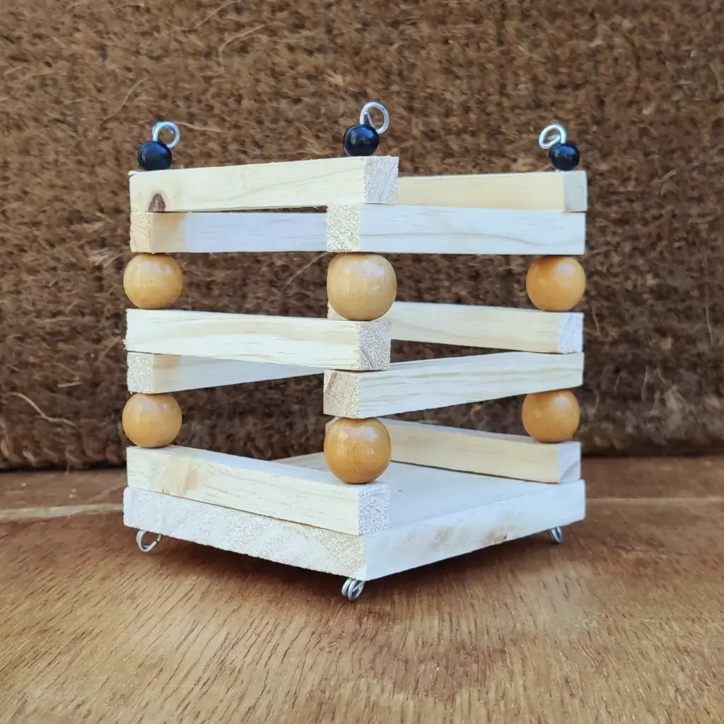 Porta Feno de Pinus - Coelhos e Porquinho da Índia - Imagem 4