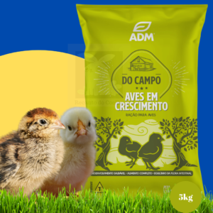 Ração ADM Do Campo AVES EM CRESCIMENTO (INICIAL Pintinho) - 5Kg
