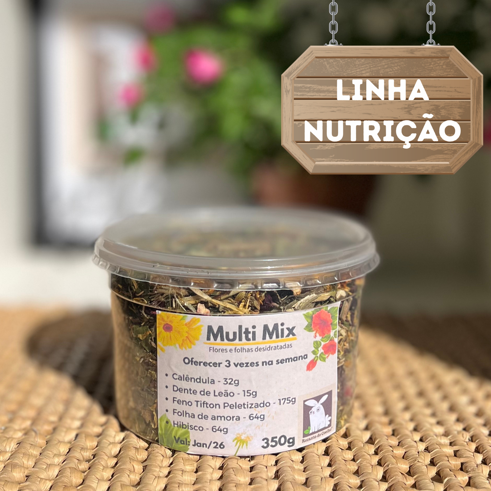 Multi Mix - Flores e Folhas Desidratadas