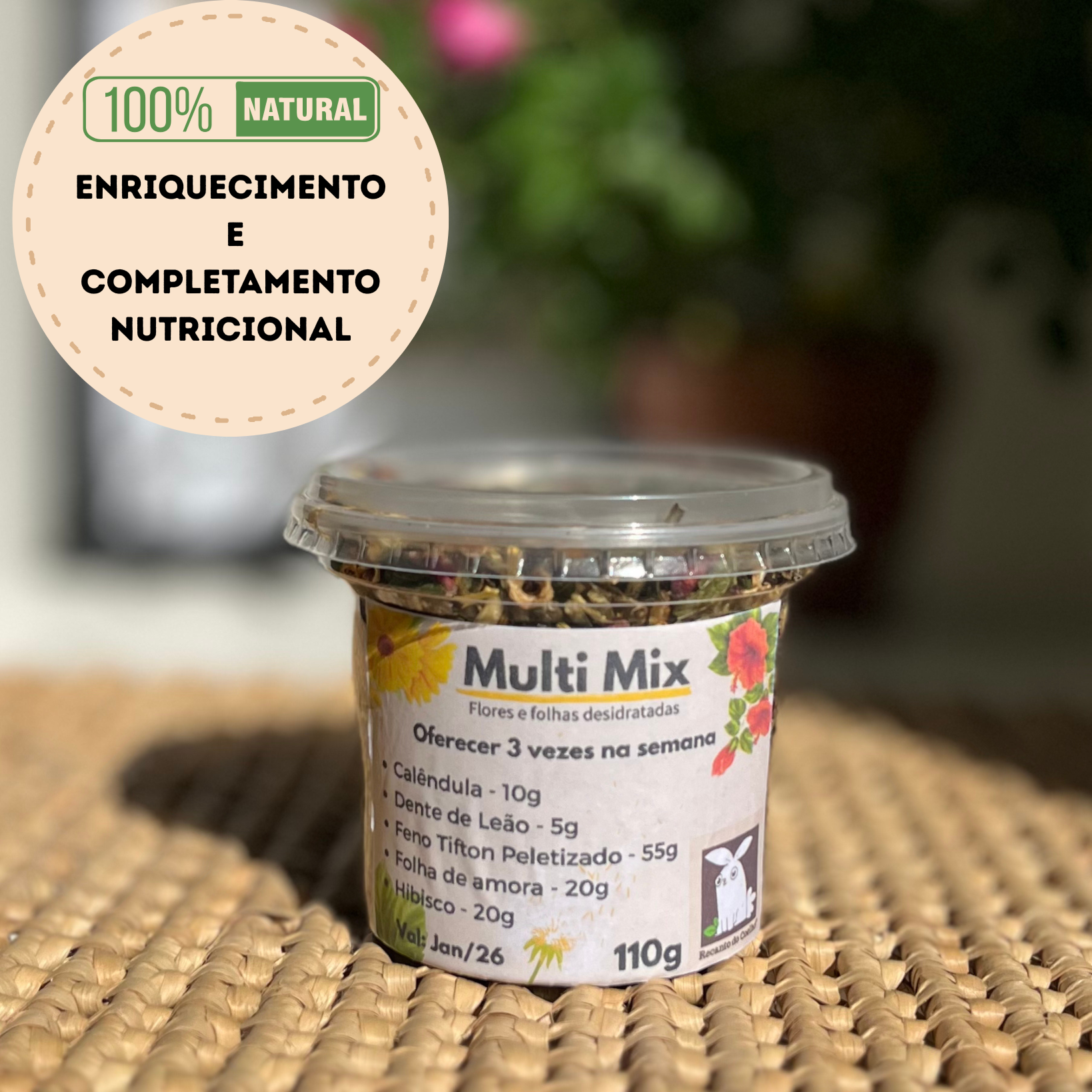 Multi Mix - Flores e Folhas Desidratadas - Imagem 4