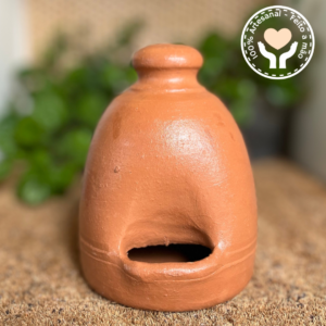 Bebedouro de Barro Moringa para Pintinho, Codorna, Frango e Galinha